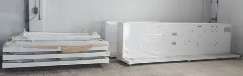 Lavoro di verniciatura elettrostatica a polvere e sabbiatura 22