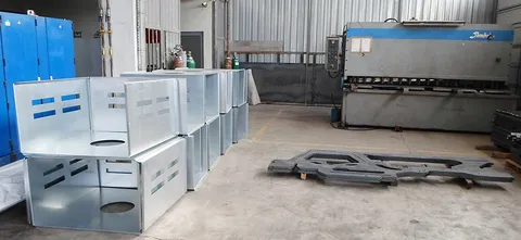 Esempio di carpenteria in lamiera TÜMER Metal 15